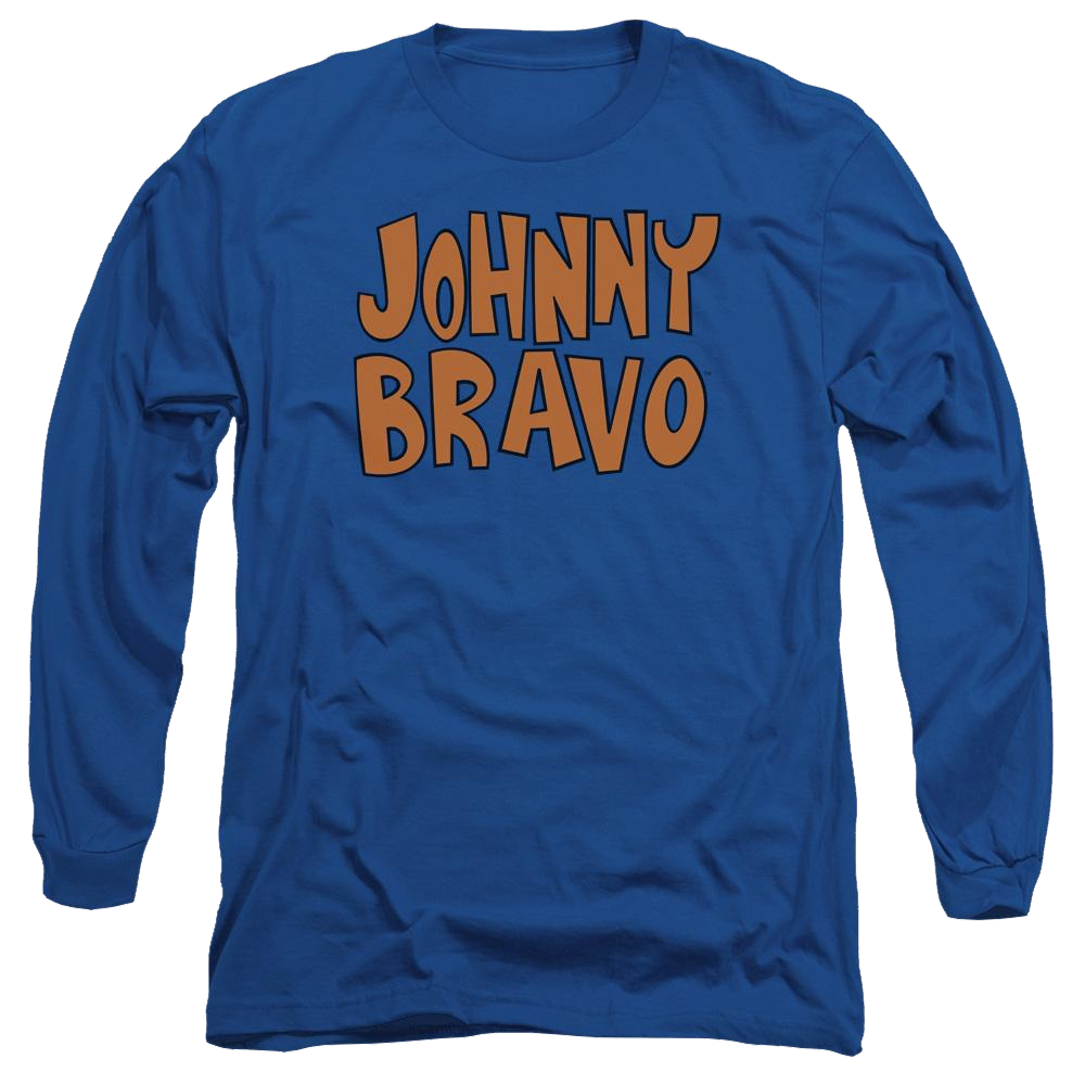 Johnny Bravo Jb Logo Men's Long Sleeve T-Shirt Men's Long Sleeve T-Shirt Johnny Bravo   