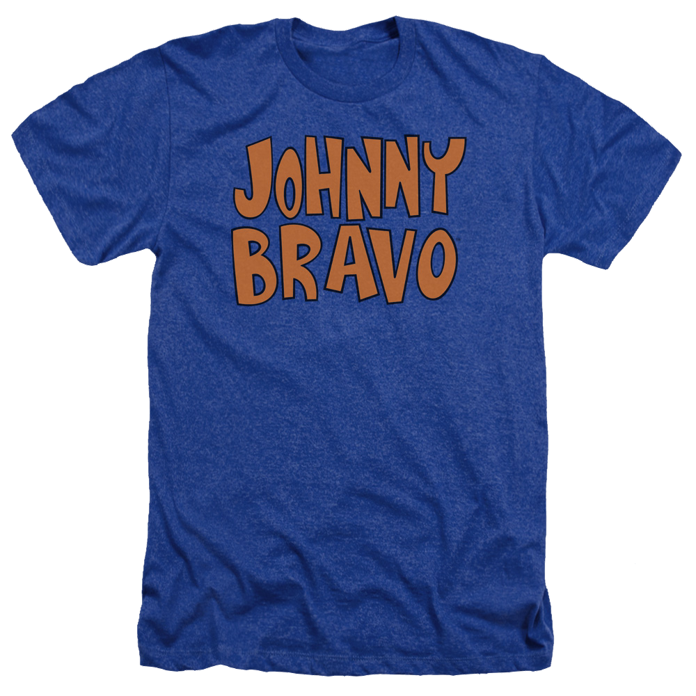 Johnny Bravo Jb Logo Men's Heather T-Shirt Men's Heather T-Shirt Johnny Bravo   