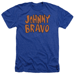 Johnny Bravo Jb Logo Men's Heather T-Shirt Men's Heather T-Shirt Johnny Bravo   