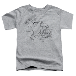Johnny Bravo Jb Line Art - Toddler T-Shirt Toddler T-Shirt Johnny Bravo   