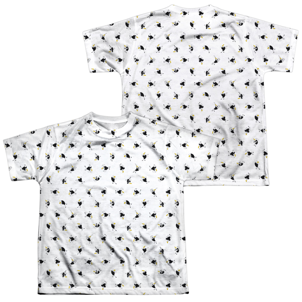 Johnny Bravo Bravo All Over (Front/Back Print) - Youth All-Over Print T-Shirt Youth All-Over Print T-Shirt (Ages 8-12) Johnny Bravo   