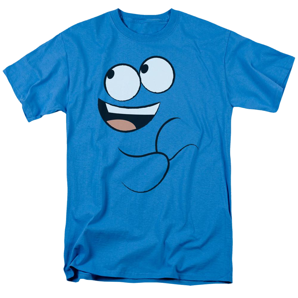 Foster's Home for Imaginary Friends Blue Smile - Men's Regular Fit T-Shirt Men's Regular Fit T-Shirt Foster's Home for Imaginary Friends   