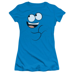 Foster's Home for Imaginary Friends Blue Smile - Juniors T-Shirt Juniors T-Shirt Foster's Home for Imaginary Friends   