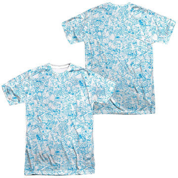 Foster's Home for Imaginary Friends Character Sketches men's all-over print t-shirt
