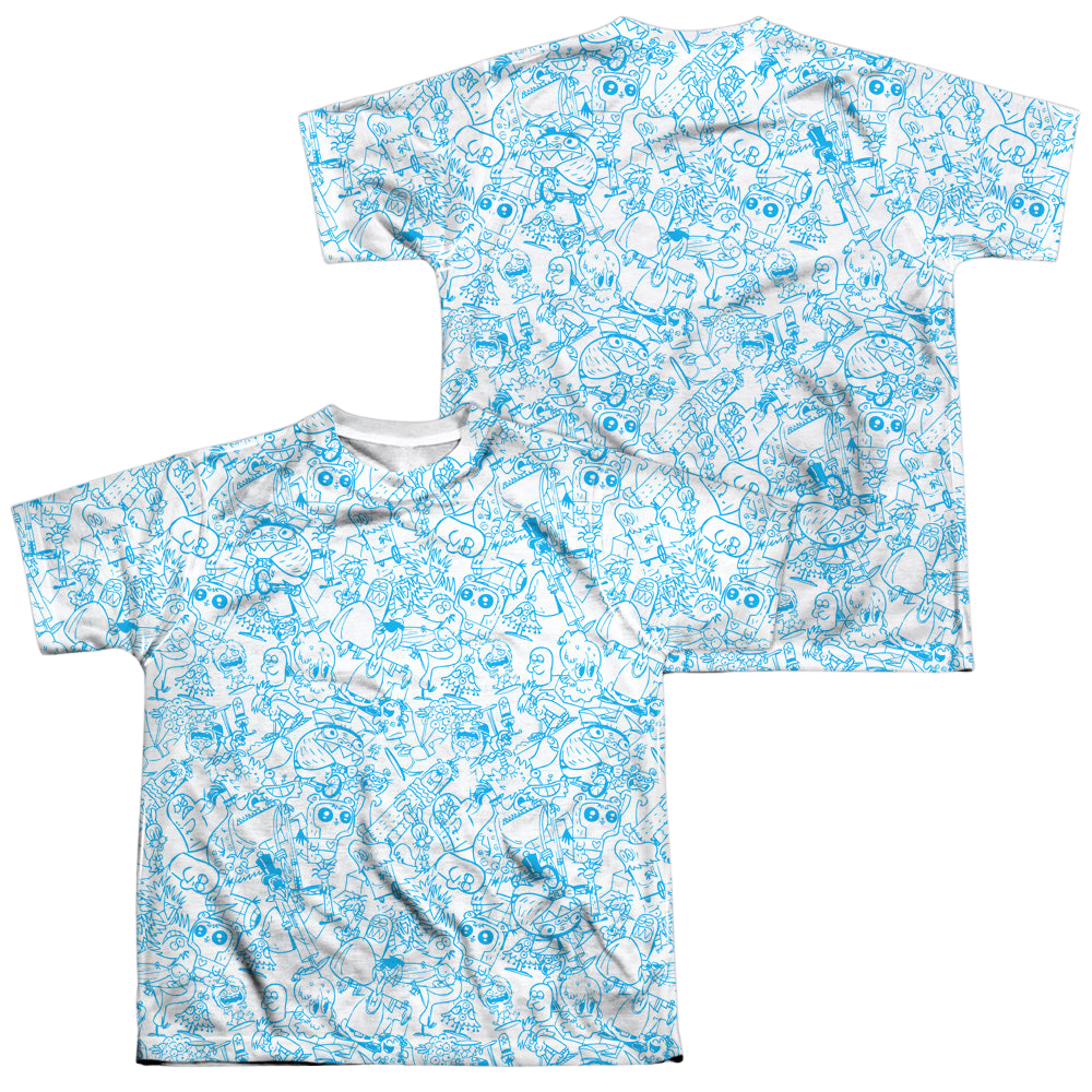 Foster's Home for Imaginary Friends Characters - Youth All-Over Print T-Shirt Youth All-Over Print T-Shirt (Ages 8-12) Foster's Home for Imaginary Friends   
