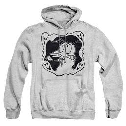 Courage the Cowardly Dog Ghost Frame - Pullover Hoodie Pullover Hoodie Courage the Cowardly Dog   