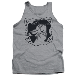 Courage The Cowardly Dog Ghost Frame Men's Tank Men's Tank Courage the Cowardly Dog   