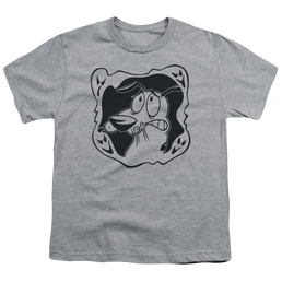 Courage the Cowardly Dog Ghost Frame - Youth T-Shirt Youth T-Shirt (Ages 8-12) Courage the Cowardly Dog   
