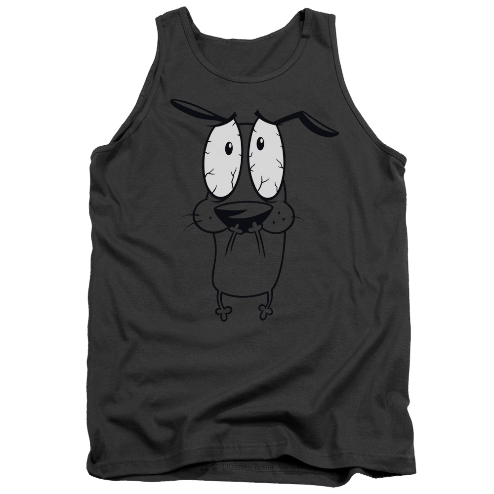 Courage The Cowardly Dog Scared Men's Tank Men's Tank Courage the Cowardly Dog   