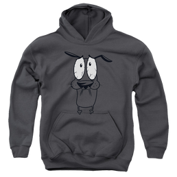 Courage the Cowardly Dog Scared - Youth Hoodie Youth Hoodie (Ages 8-12) Courage the Cowardly Dog   