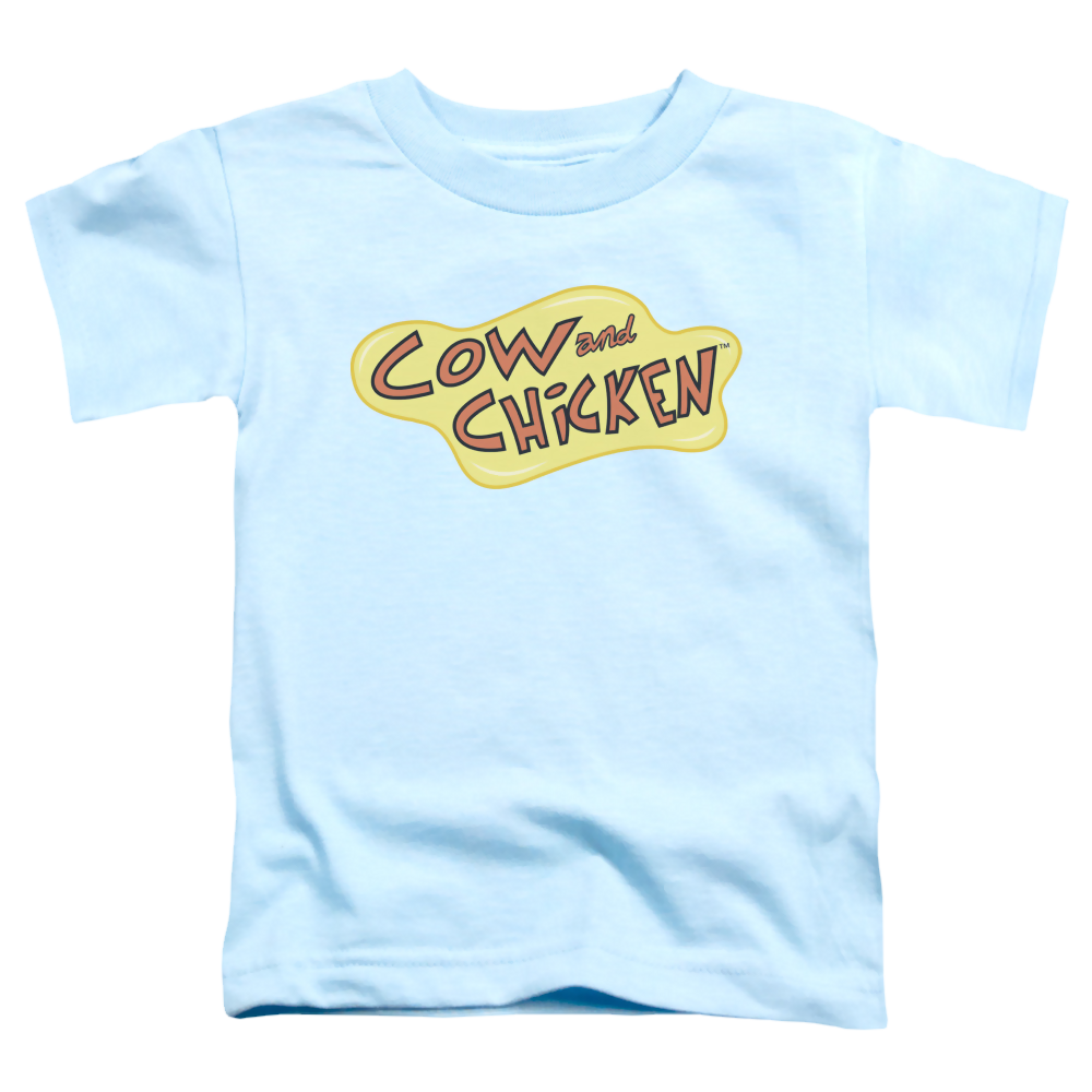 Cow & Chicken Cow Chicken Logo - Kid's T-Shirt Kid's T-Shirt (Ages 4-7) Cow and Chicken   