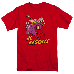 Cow and Chicken Al Rescate - Men's Regular Fit T-Shirt Men's Regular Fit T-Shirt Cow and Chicken   