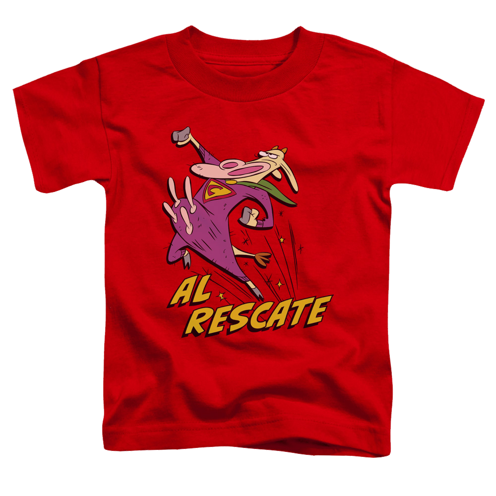 Cow & Chicken Al Rescate - Kid's T-Shirt Kid's T-Shirt (Ages 4-7) Cow and Chicken   