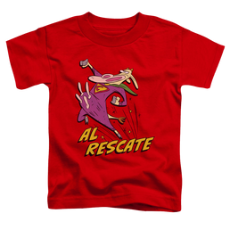Cow & Chicken Al Rescate - Toddler T-Shirt Toddler T-Shirt Cow and Chicken   