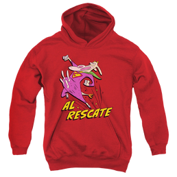Cow & Chicken Al Rescate - Youth Hoodie Youth Hoodie (Ages 8-12) Cow and Chicken   