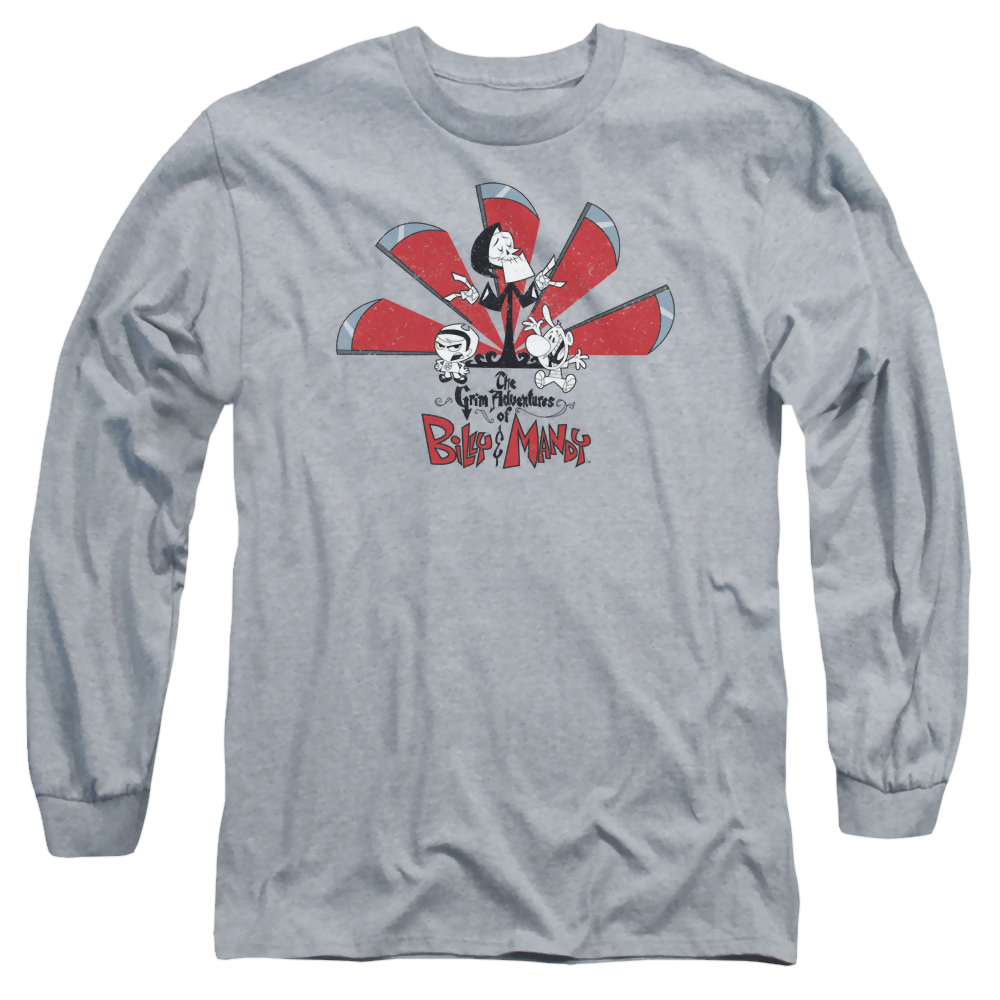 Grim Adventures of Billy & Mandy, Grim Adventures - Men's Long Sleeve Men's Long Sleeve T-Shirt The Grim Adventures of Billy & Mandy   