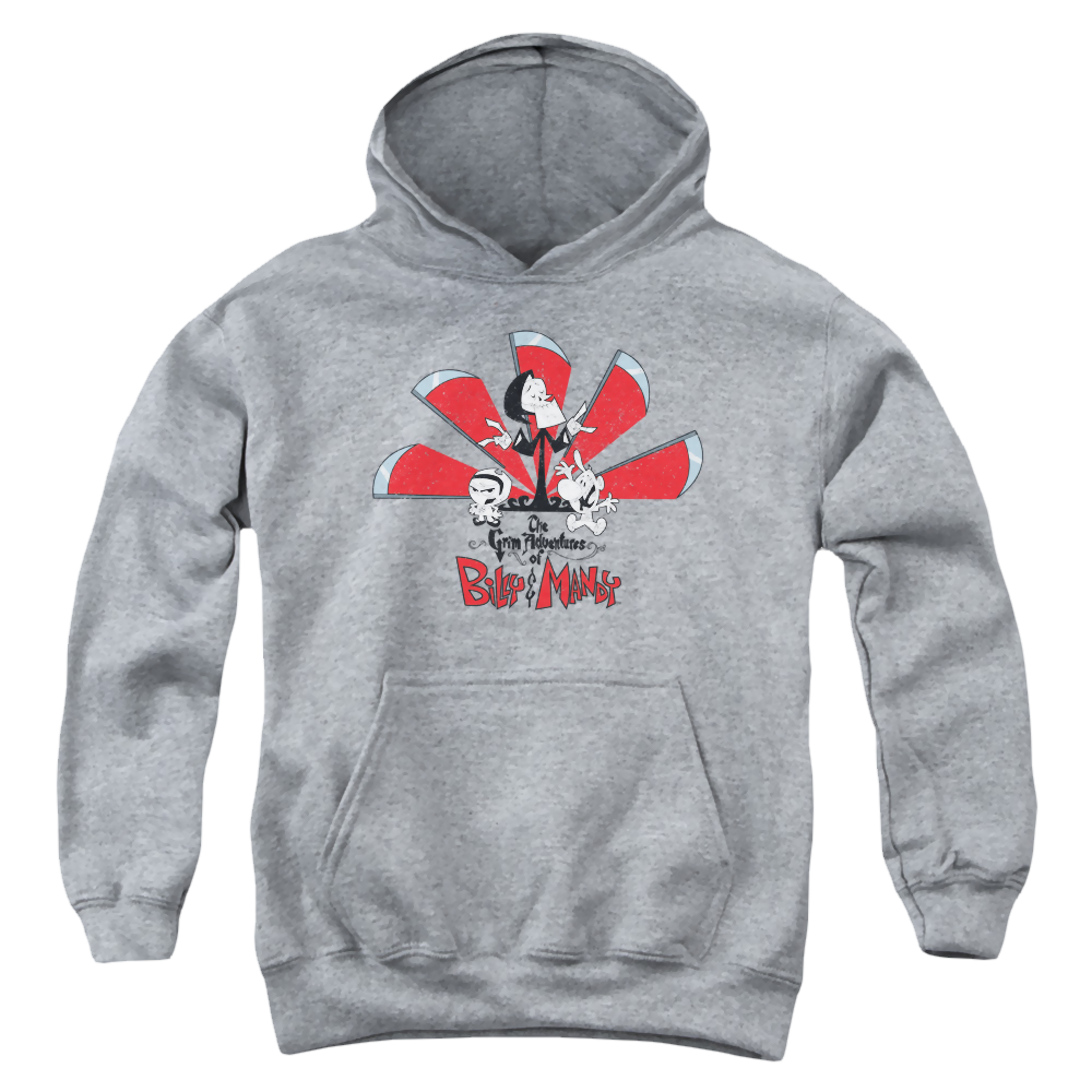 Grim Adventures of Billy & Mandy, The Grim Adventures - Youth Hoodie Youth Hoodie (Ages 8-12) The Grim Adventures of Billy & Mandy   