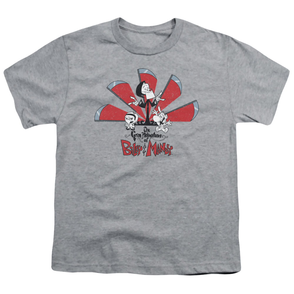 Grim Adventures of Billy & Mandy, The Grim Adventures - Youth T-Shirt Youth T-Shirt (Ages 8-12) The Grim Adventures of Billy & Mandy   