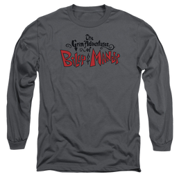 Grim Adventures of Billy & Mandy, The Grim  Logo - Men's Long Sleeve T-Shirt Men's Long Sleeve T-Shirt The Grim Adventures of Billy & Mandy   