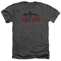 Grim Adventures of Billy & Mandy, The Grim  Logo - Men's Heather T-Shirt Men's Heather T-Shirt The Grim Adventures of Billy & Mandy   