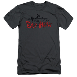 Grim Adventures of Billy & Mandy, The Grim  Logo - Men's Slim Fit T-Shirt Men's Slim Fit T-Shirt The Grim Adventures of Billy & Mandy   