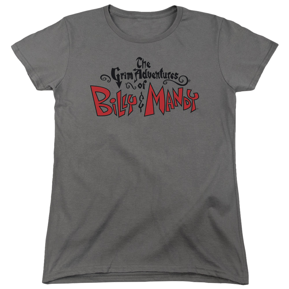 Grim Adventures of Billy & Mandy, The Grim  Logo - Women's T-Shirt Women's T-Shirt The Grim Adventures of Billy & Mandy   