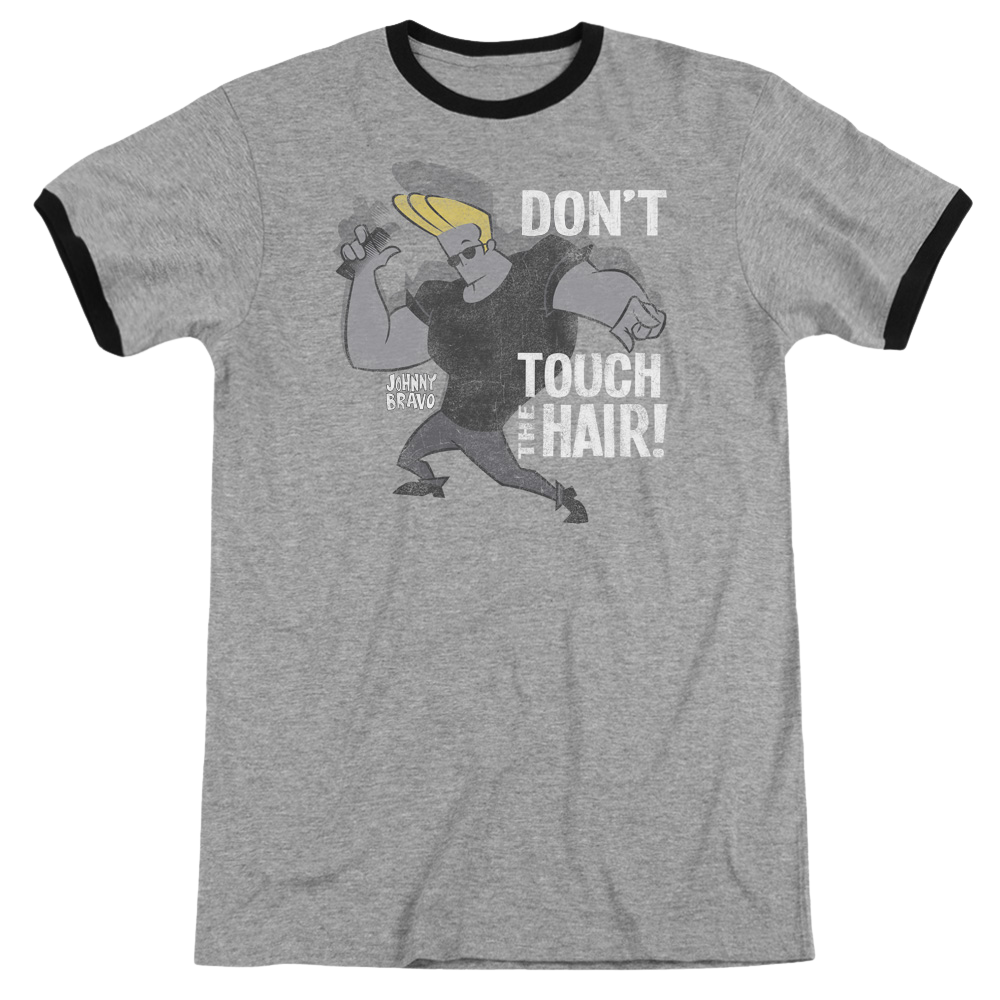 Johnny Bravo Hair Men's Ringer T-Shirt Men's Ringer T-Shirt Johnny Bravo   