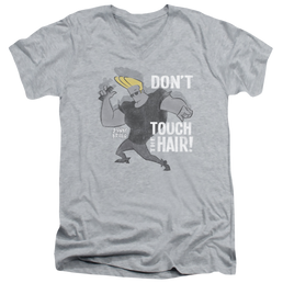 Johnny Bravo Hair Men's V-Neck T-Shirt Men's V-Neck T-Shirt Johnny Bravo   