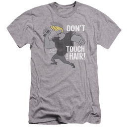 Johnny Bravo Hair Men's Premium Slim Fit T-Shirt Men's Premium Slim Fit T-Shirt Johnny Bravo   