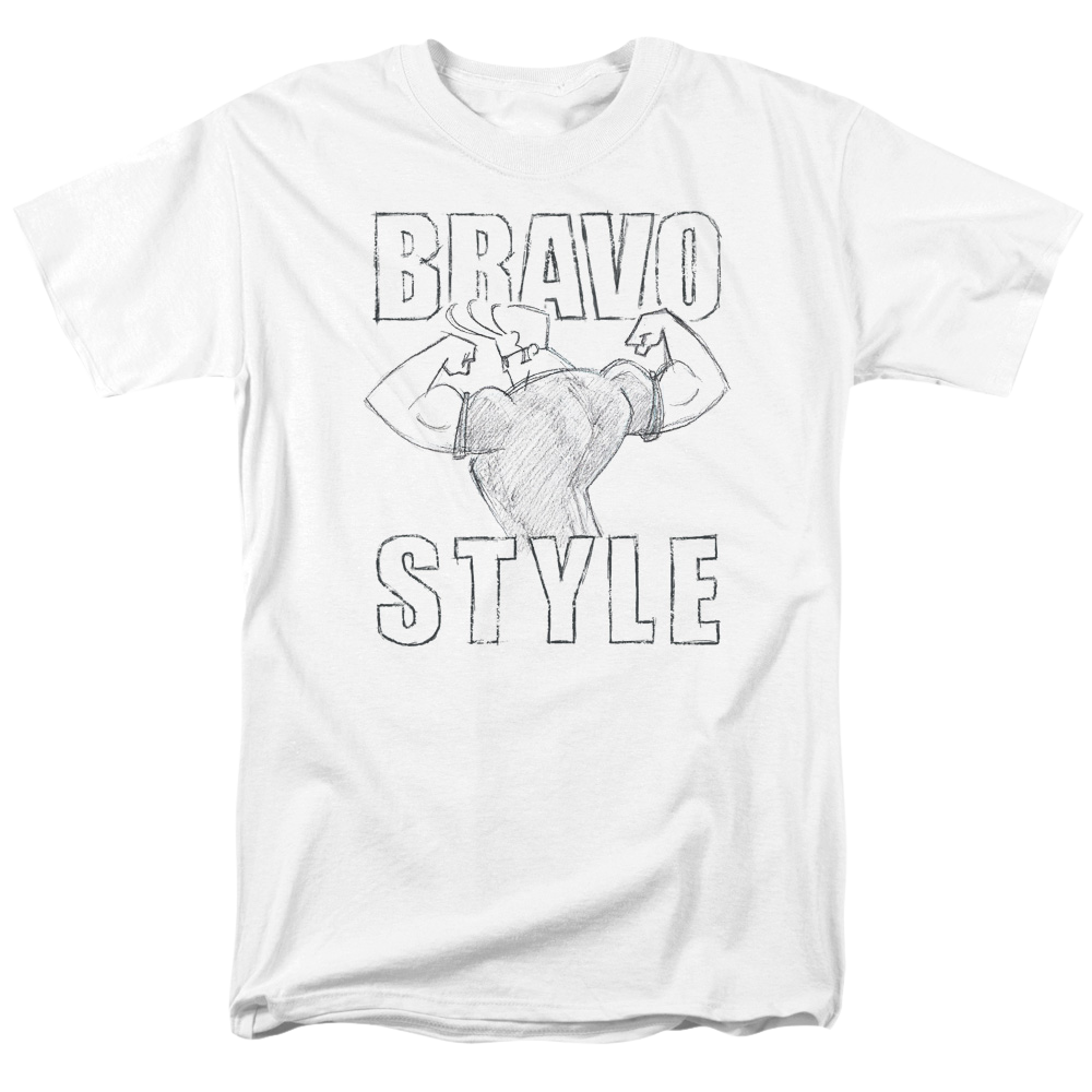 Johnny Bravo Bravo Style Men's Regular Fit T-Shirt Men's Regular Fit T-Shirt Johnny Bravo   