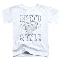 Johnny Bravo Bravo Style - Kid's T-Shirt Kid's T-Shirt (Ages 4-7) Johnny Bravo   