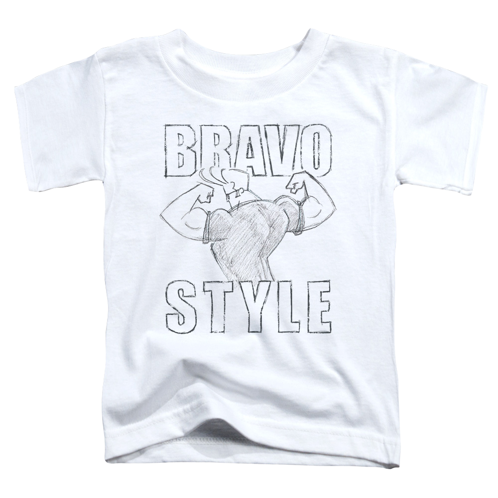 Johnny Bravo Bravo Style - Toddler T-Shirt Toddler T-Shirt Johnny Bravo   