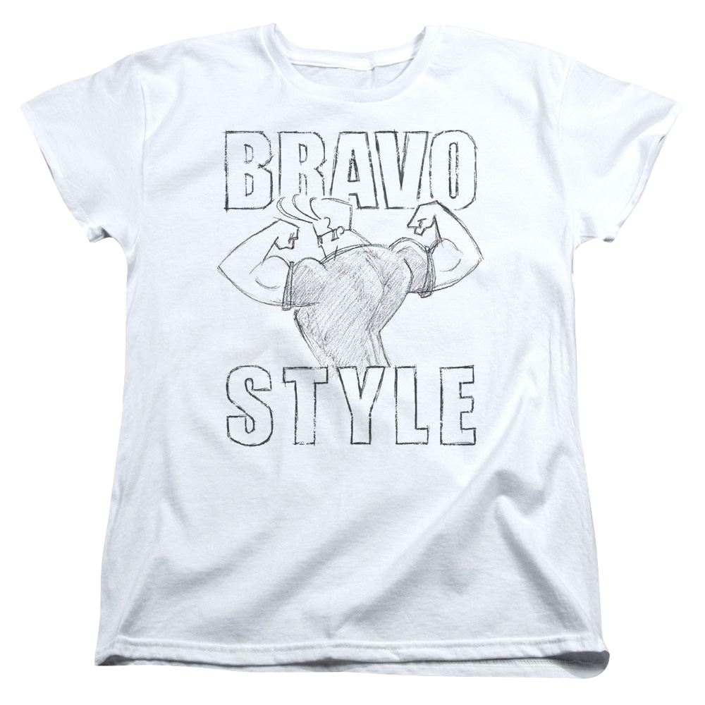 Johnny Bravo Bravo Style Women's T-Shirt Women's T-Shirt Johnny Bravo   