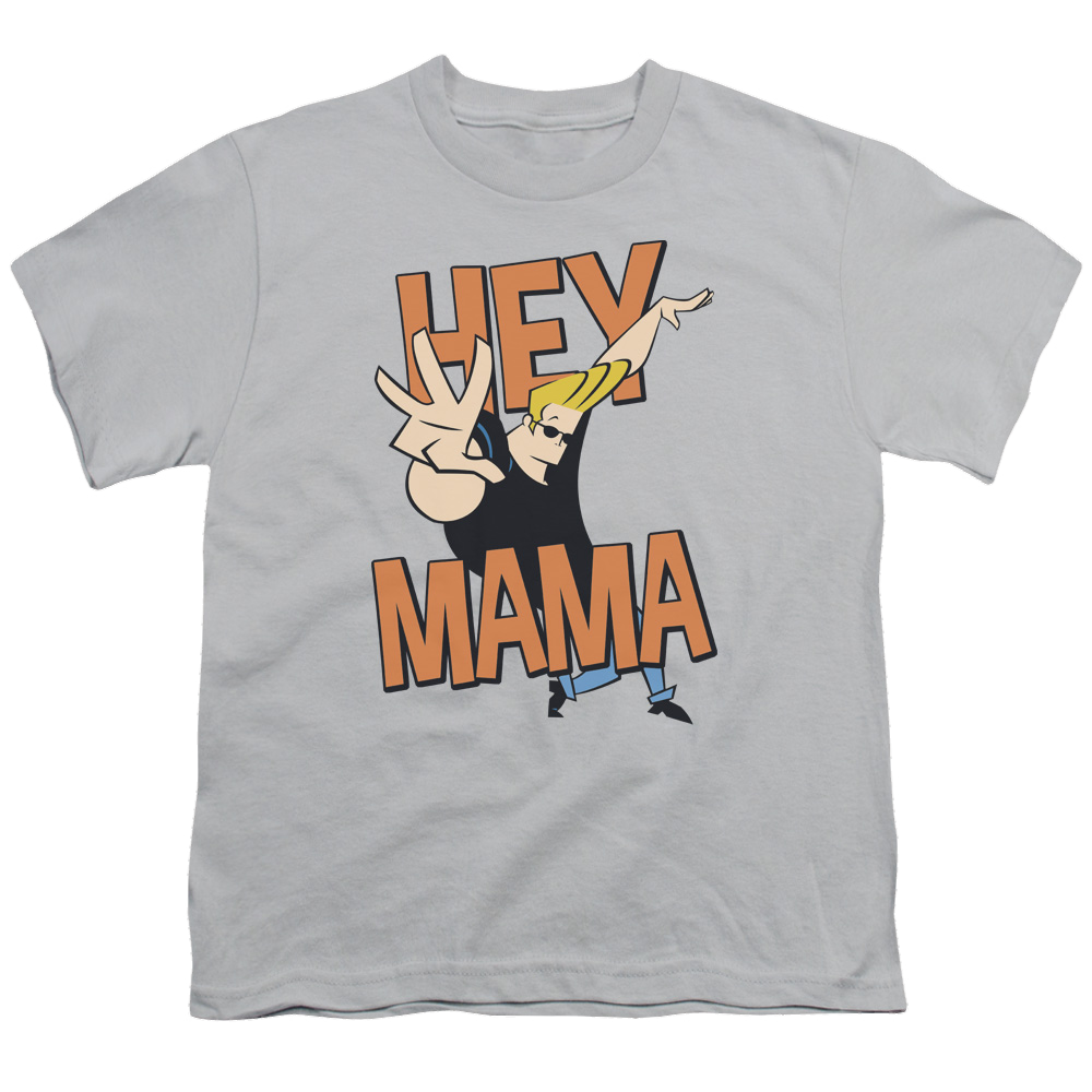 Johnny Bravo Hey Mama - Youth T-Shirt Youth T-Shirt (Ages 8-12) Johnny Bravo   