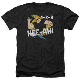 Johnny Bravo 123 Men's Heather T-Shirt Men's Heather T-Shirt Johnny Bravo   