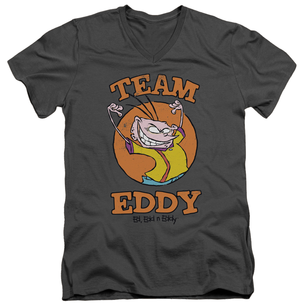 Ed, Edd n Eddy Team Eddy - Men's V-Neck T-Shirt Men's V-Neck T-Shirt Ed, Edd n Eddy   