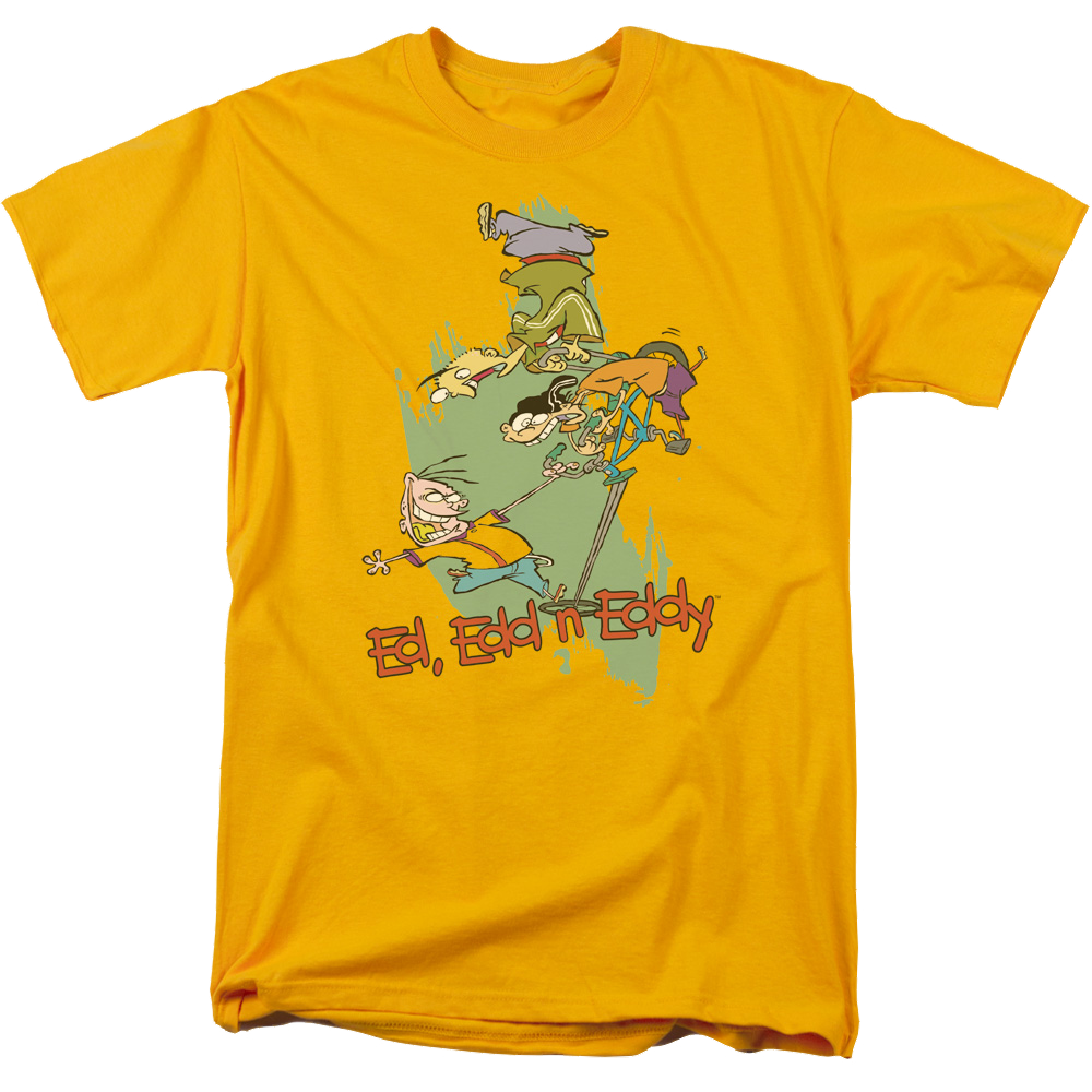 Ed, Edd n Eddy Free Fall - Men's Regular Fit T-Shirt Men's Regular Fit T-Shirt Ed, Edd n Eddy   