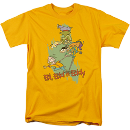 Ed, Edd n Eddy Free Fall - Men's Regular Fit T-Shirt Men's Regular Fit T-Shirt Ed, Edd n Eddy   