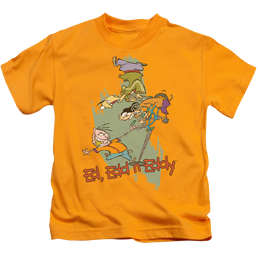 Ed, Edd n Eddy Free Fall - Kid's T-Shirt Kid's T-Shirt (Ages 4-7) Ed, Edd n Eddy   