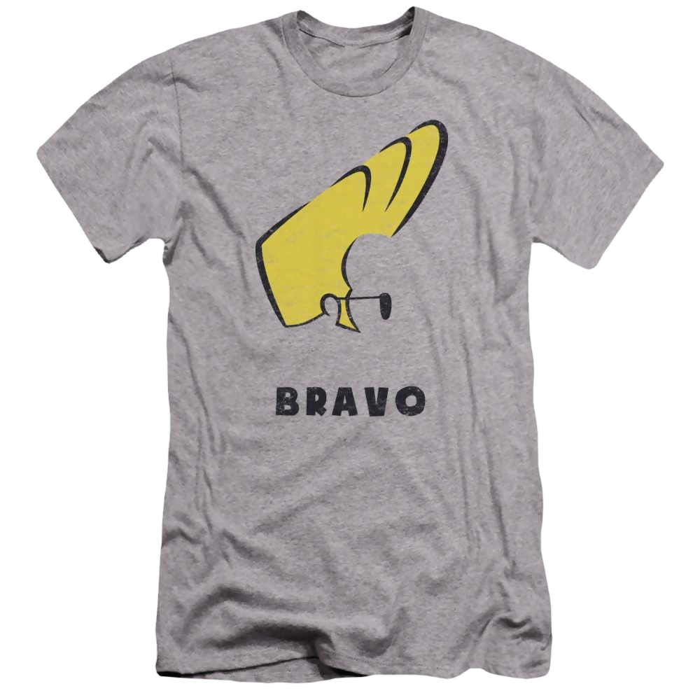 Johnny Bravo Johnny Hair Men's Premium Slim Fit T-Shirt Men's Premium Slim Fit T-Shirt Johnny Bravo   