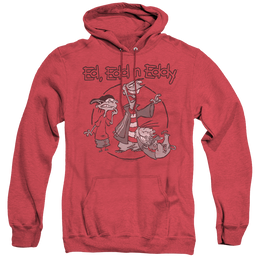 Ed, Edd n Eddy Gang - Heather Pullover Hoodie Heather Pullover Hoodie Ed, Edd n Eddy   