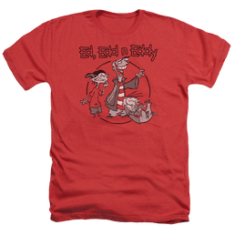 Ed, Edd n Eddy Gang - Men's Heather T-Shirt Men's Heather T-Shirt Ed, Edd n Eddy   