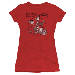 Ed, Edd n Eddy Gang - Juniors T-Shirt Juniors T-Shirt Ed, Edd n Eddy   