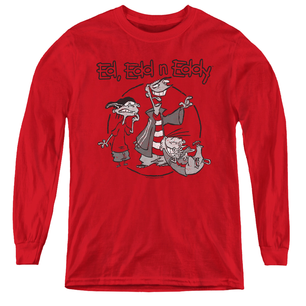 Ed, Edd n Eddy Gang - Youth Long Sleeve T-Shirt Youth Long Sleeve T-Shirt Ed, Edd n Eddy   