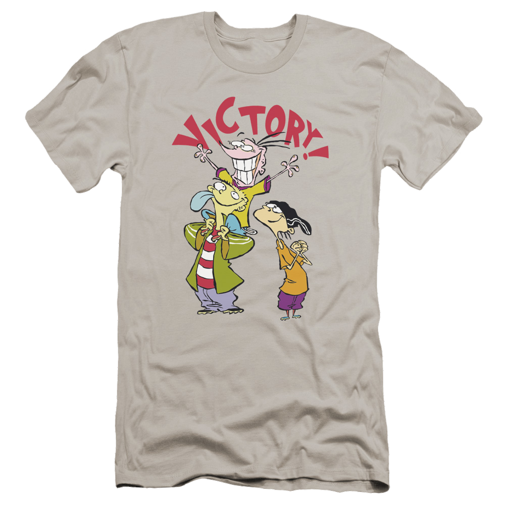 Ed, Edd n Eddy Victory - Men's Premium Slim Fit T-Shirt Men's Premium Slim Fit T-Shirt Ed, Edd n Eddy   