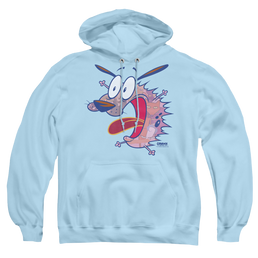 Courage the Cowardly Dog Evil Inside - Pullover Hoodie Pullover Hoodie Courage the Cowardly Dog   