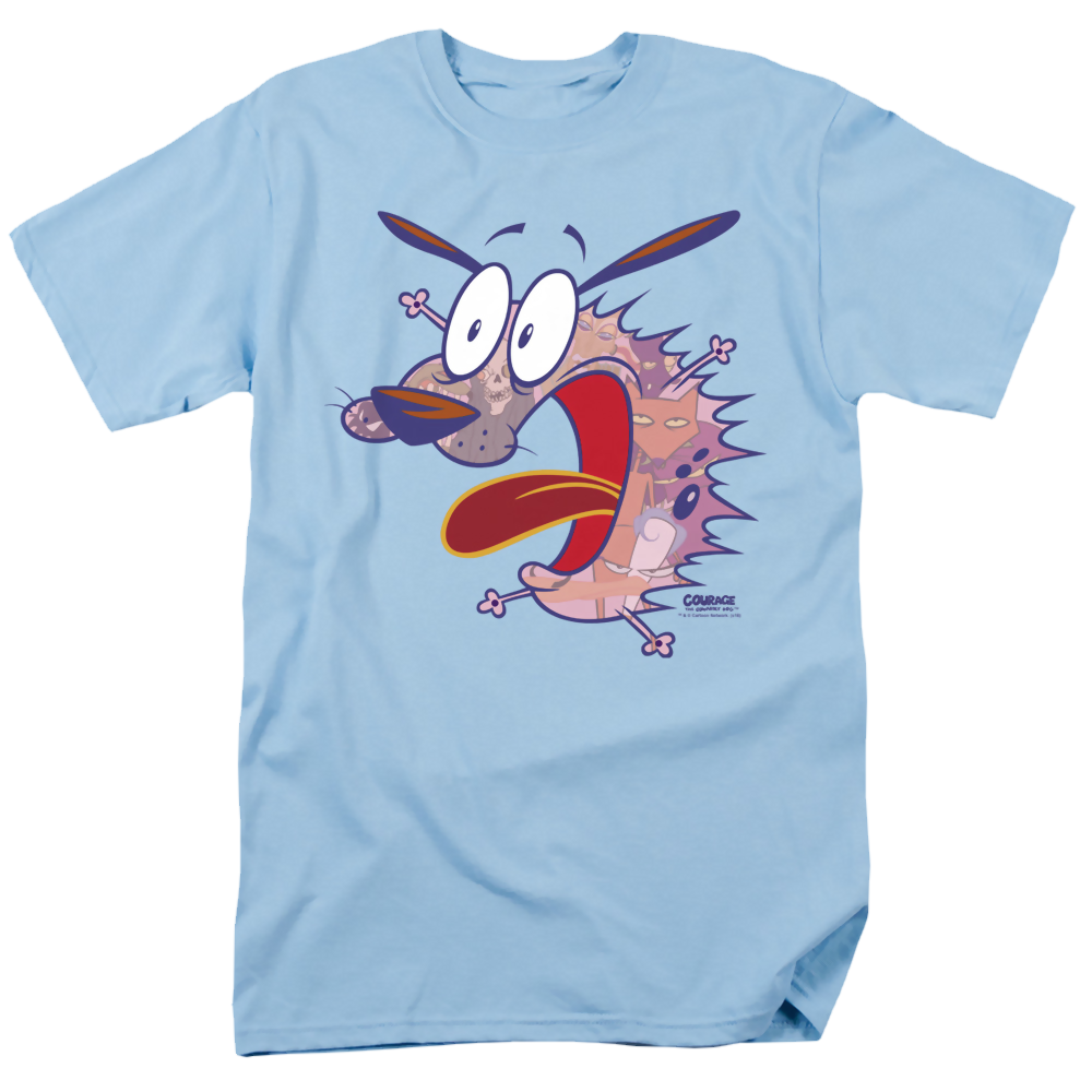 Courage the Cowardly Dog Evil Inside - Men's Regular Fit T-Shirt Men's Regular Fit T-Shirt Courage the Cowardly Dog   
