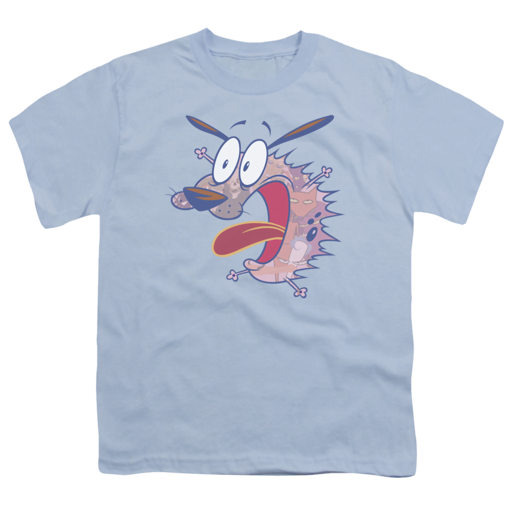 Courage the Cowardly Dog Evil Inside - Youth T-Shirt Youth T-Shirt (Ages 8-12) Courage the Cowardly Dog   