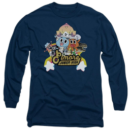 The Amazing World Of Gumball Elmore Junior High Men's Long Sleeve T-Shirt Men's Long Sleeve T-Shirt The Amazing World Of Gumball   