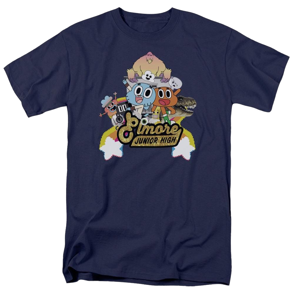 The Amazing World Of Gumball Elmore Junior High Men's Regular Fit T-Shirt Men's Regular Fit T-Shirt The Amazing World Of Gumball   